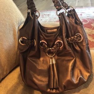 Large Gold MICHAEL Michael Kors Purse